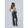 Сірі прямі джинси для вагітних з еластичною вставкою Simple&Basic, 36–44