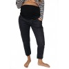 Джинси MOM FIT для вагітних Чорні