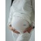 Спортивные штаны-джоггеры для беременных c карманами Молочный