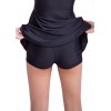 Трендові жіночі купальні шорти-плавки Чорні