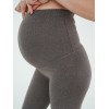 Термолегінси для вагітних із капюшоном на животик Warm&Cosy, S/M–L/XL Сірі 