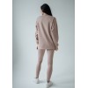 Туніка вільного крою для вагітних з секретом для годування Пудровий